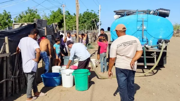 Jornada en La Pista, La Guajira, combinó 50.000 litros de agua potable y educación comunitaria