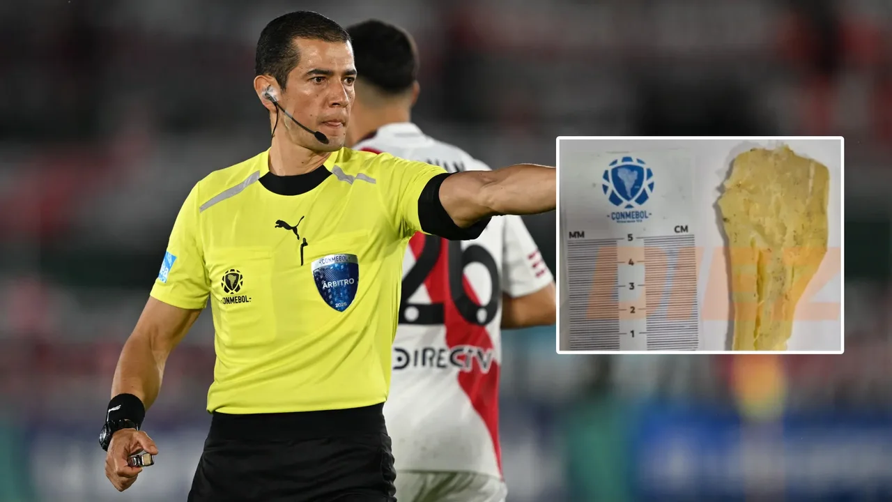 The unusual sanction in Conmebol for Andrés Rojas' report: a judge was hit with a yucca
