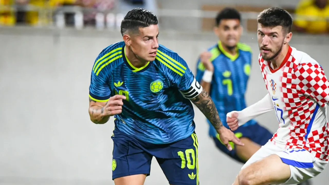 James is not the only one: another Colombian player appears without a team in the Panini album