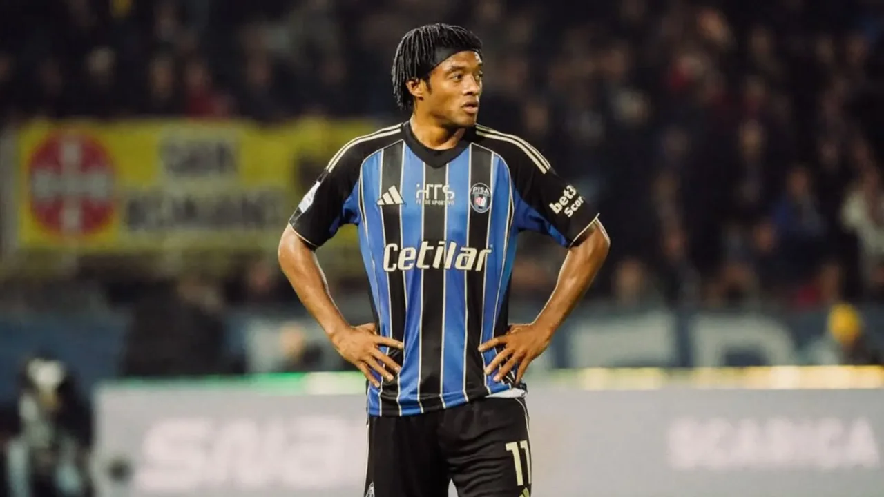 Juan Guillermo Cuadrado relegated in Serie A with Pisa: this was his season