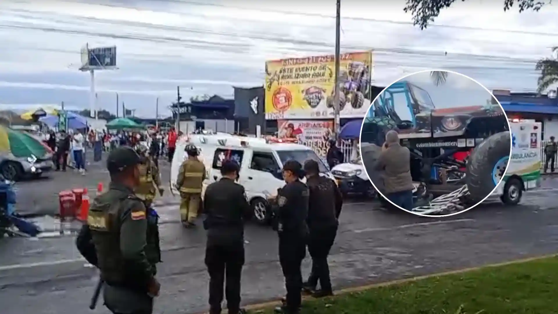 ¿Evento de Monster Truck en Popayán cumplía con los protocolos de seguridad?