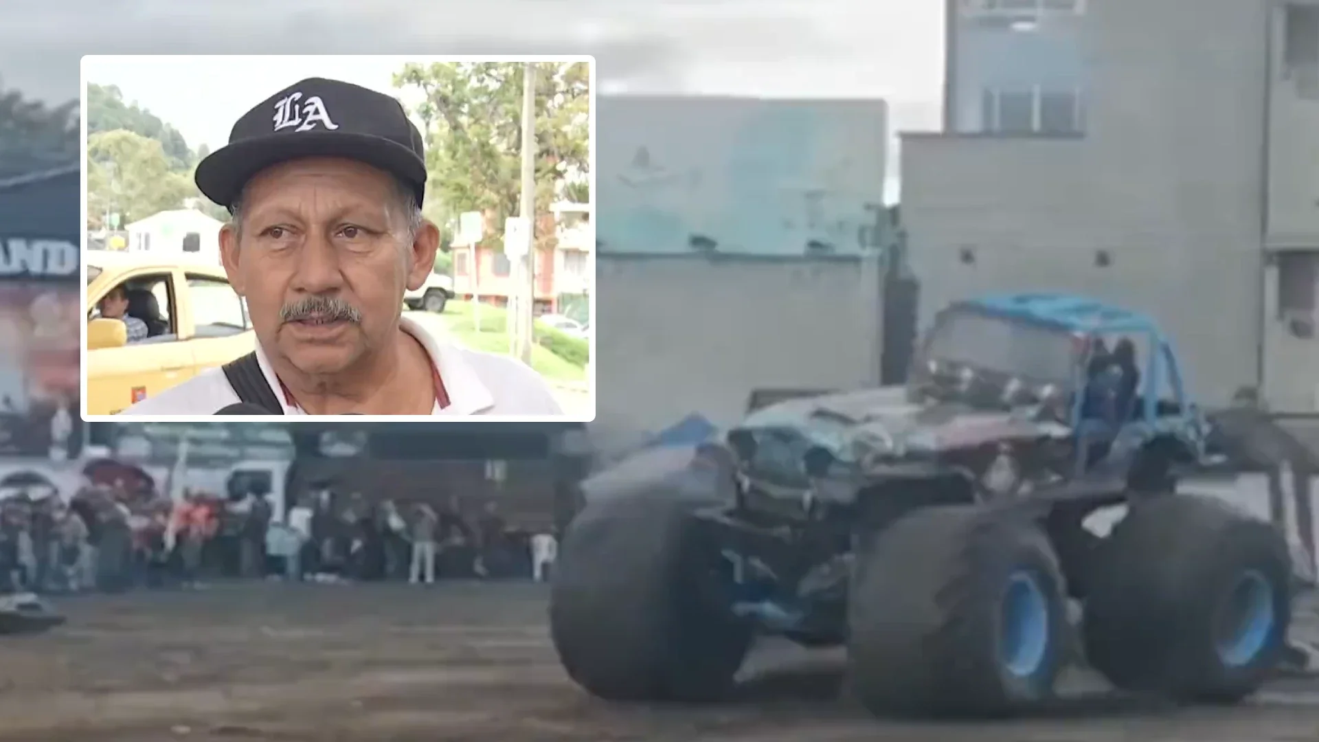 Habló familiar de niña que murió por monster truck en Popayán.