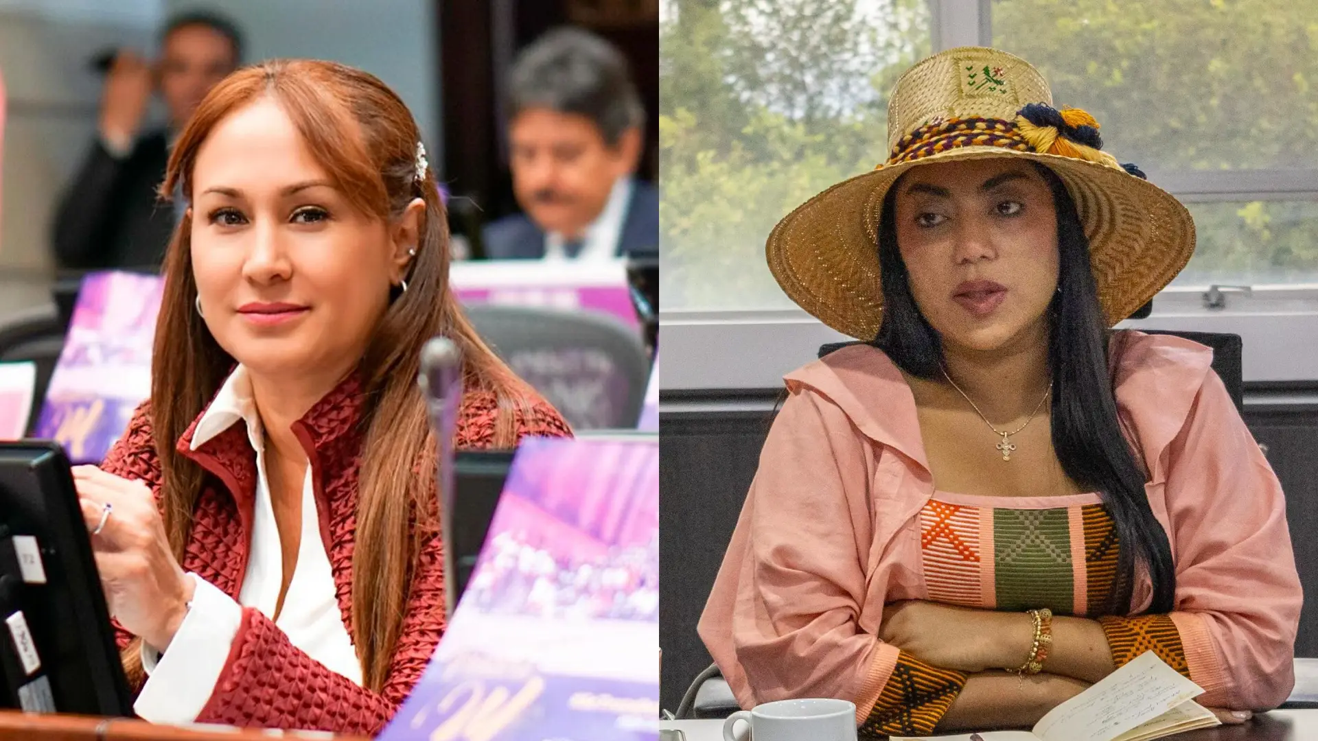 Benerice Bedoya y Martha Peralta
