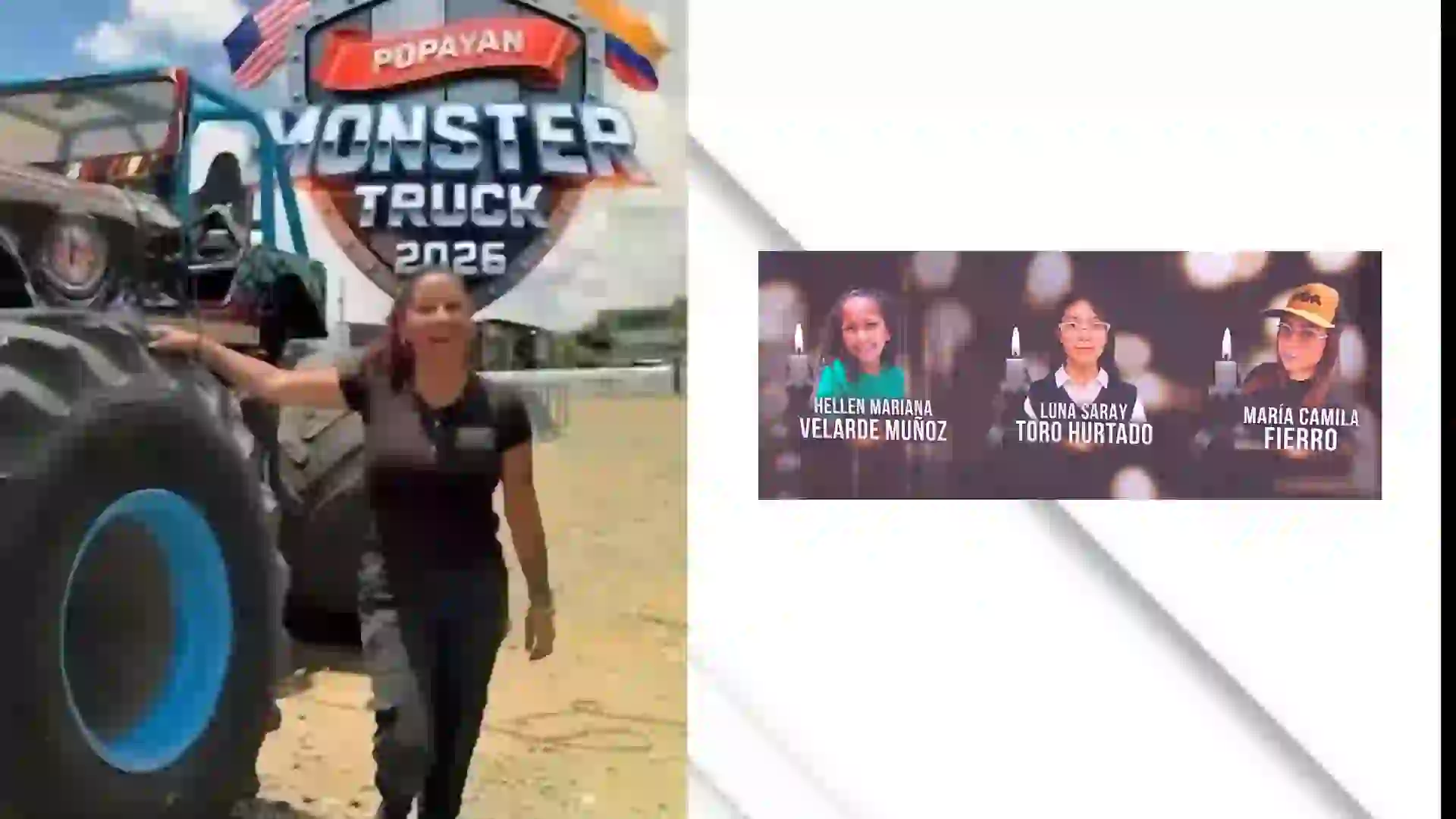 Revelan detalles inéditos de la tragedia en Monster Truck: ¿Quién es la mujer que atropelló al público?