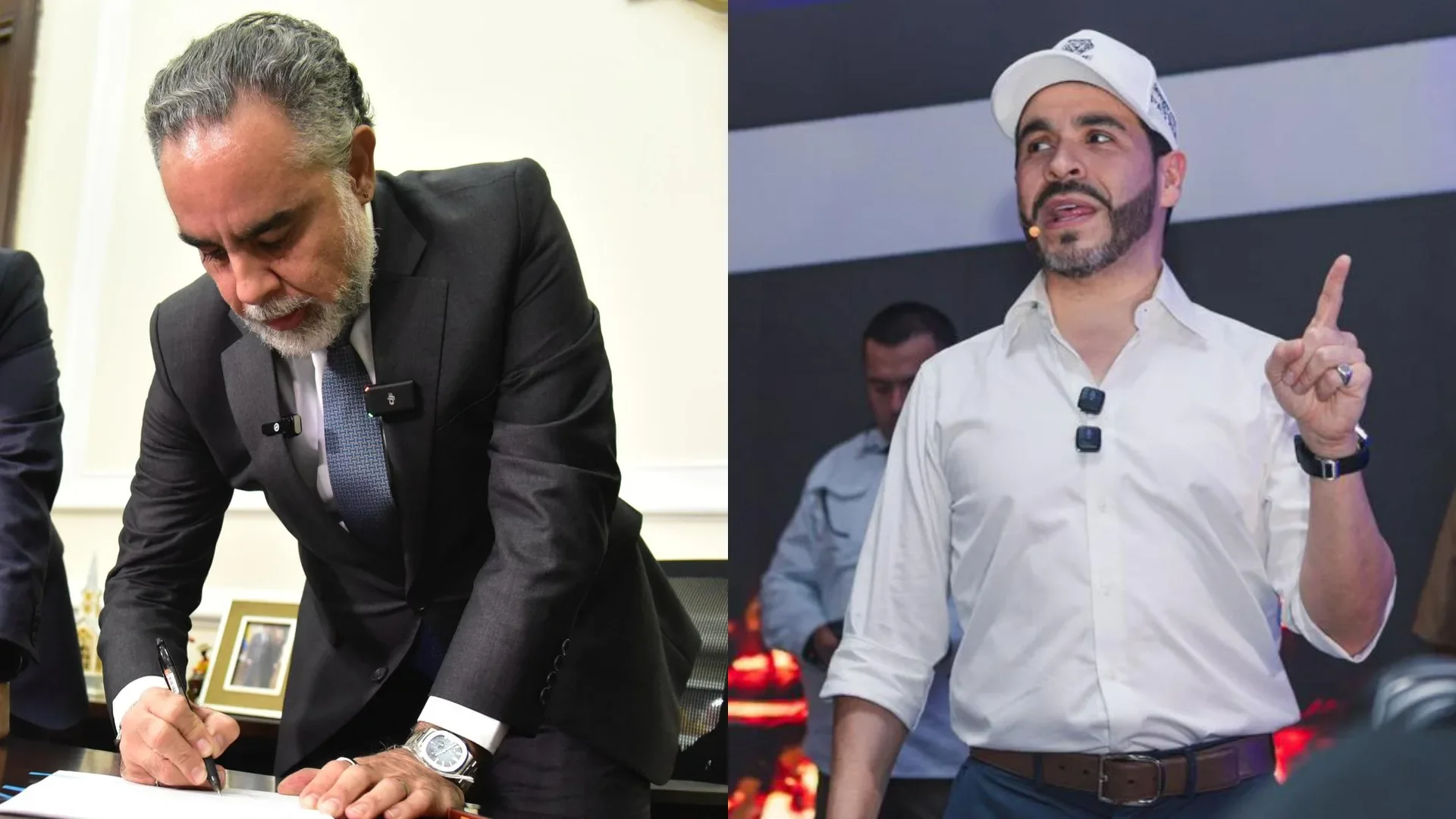 Armando Benedetti y Abelardo de la Espriella