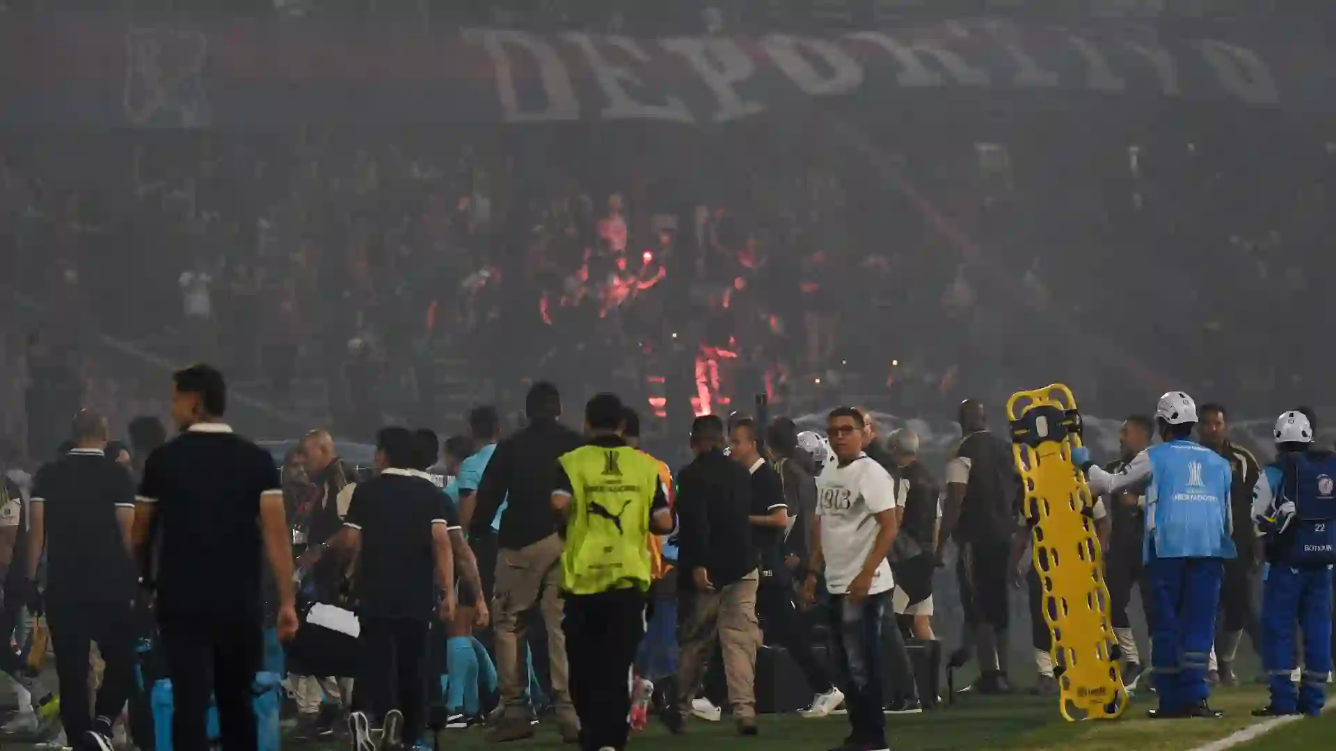 Disturbios en Medellín