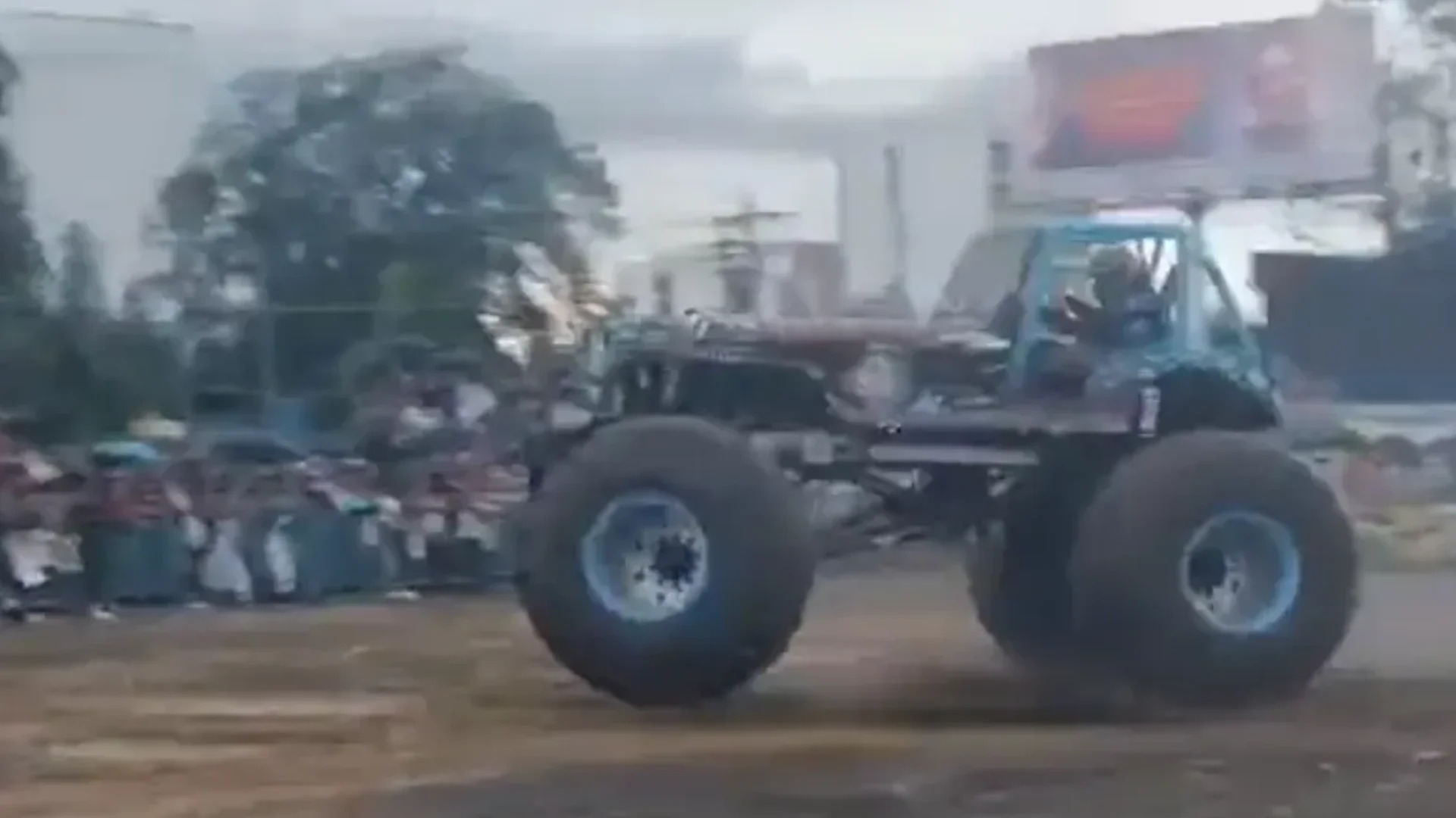 Accidente de Monster Truck en Popayán.