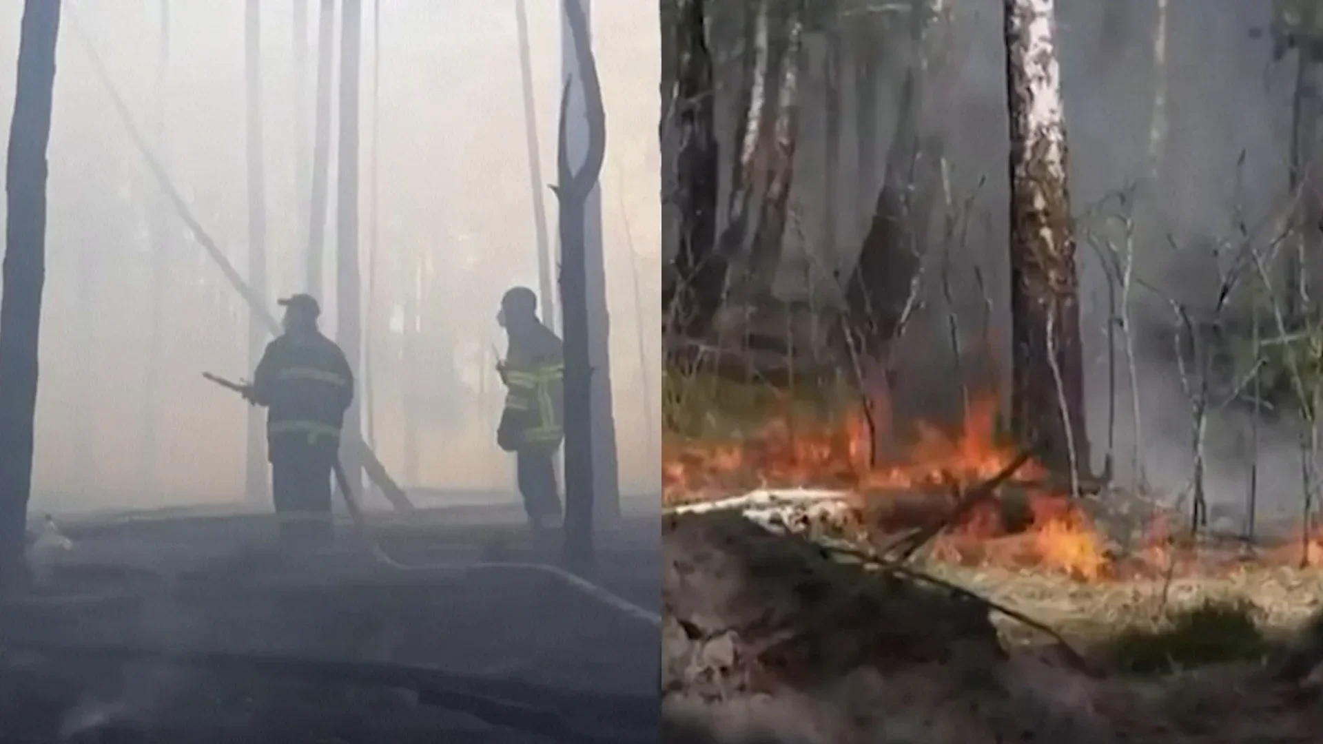 incendio en Chernóbil