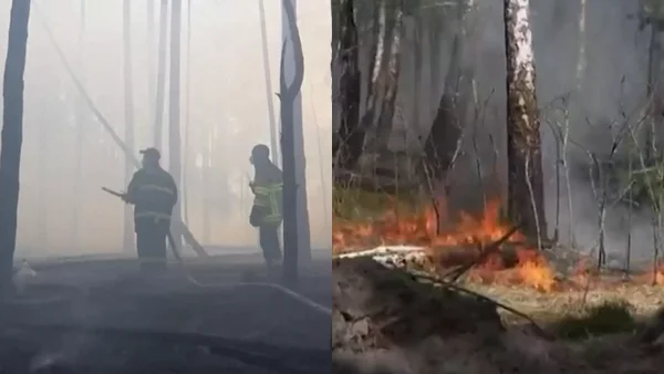 Incendio en Chernóbil tras caída de drones genera alerta en zona radioactiva