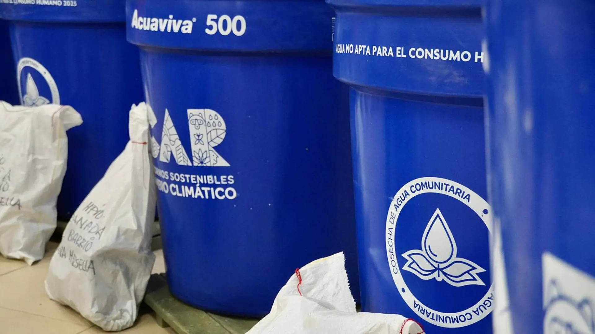 Almacenamiento de agua CAR