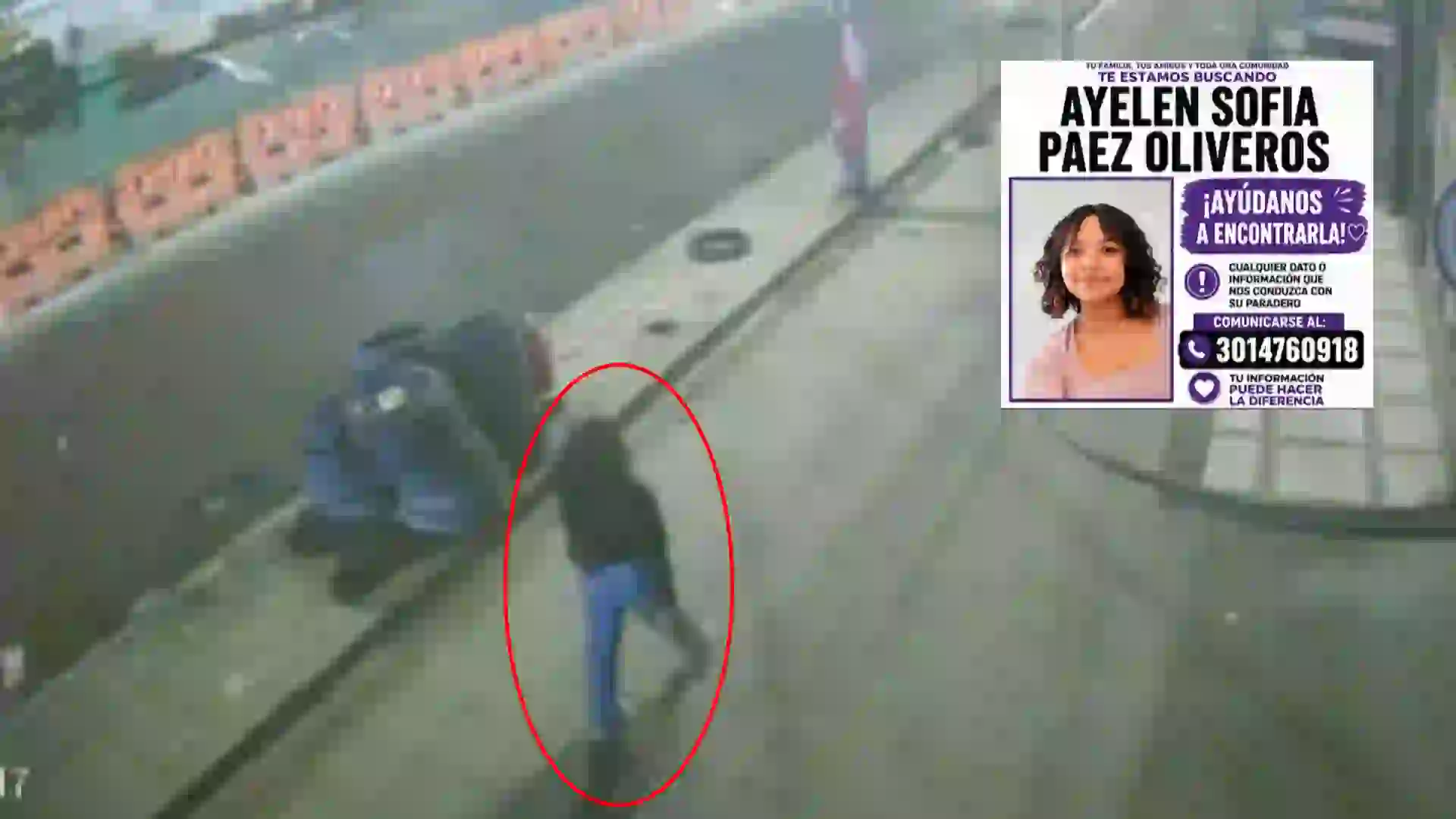 Alarmante cifra de menores desaparecidos en Bogotá: nueve meses sin rastro de Ayelén Sofía Páez