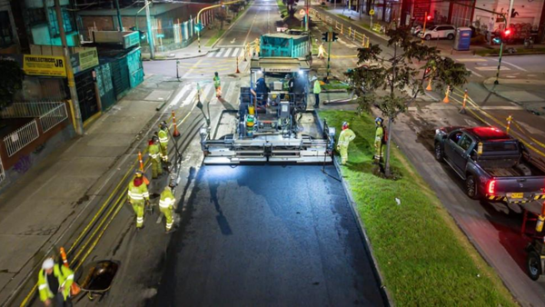 En Bogotá se han reparado más de un millón de metros cuadrados de vía para tapar huecos