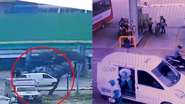 Se conocen nuevos videos sobre el asalto a un camión de valores en Soacha: uno de los ladrones murió
