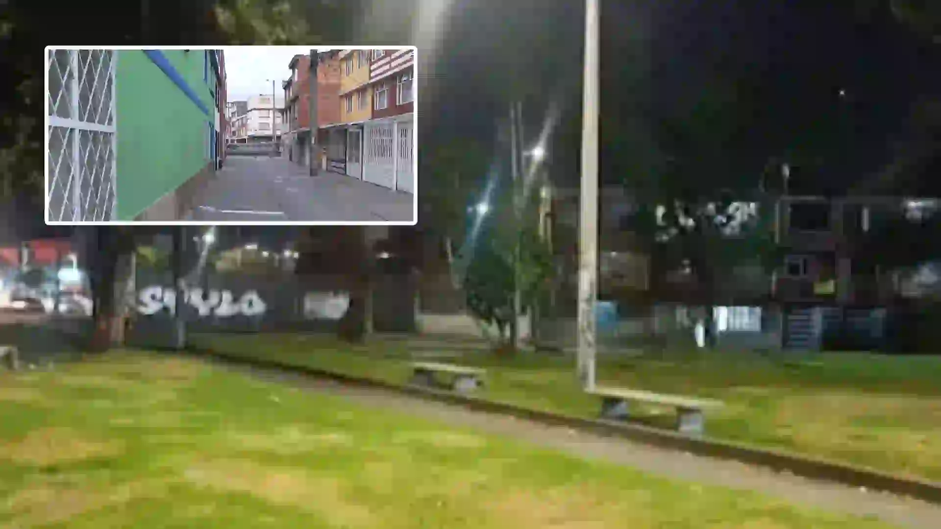 Atracos en Engativá aumentan por el robo de luminarias y cableados en los parques
