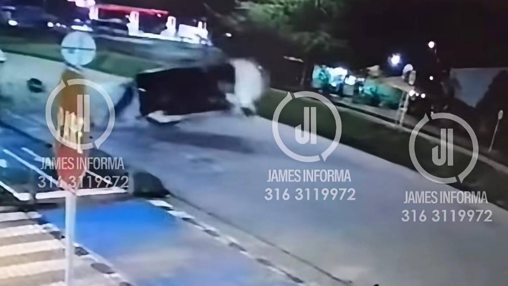 Accidente de tránsito en Villavicencio