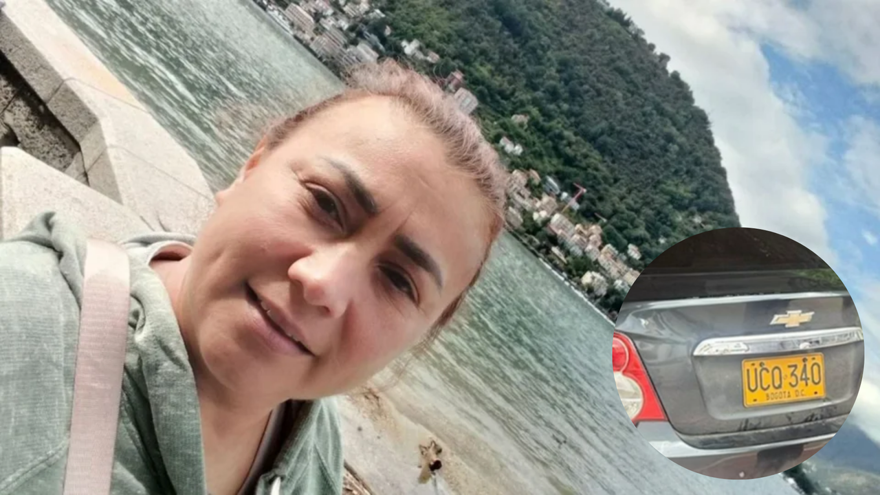 They found the car in which Yulixa Toloza was taken from the garage clinic in Bogotá