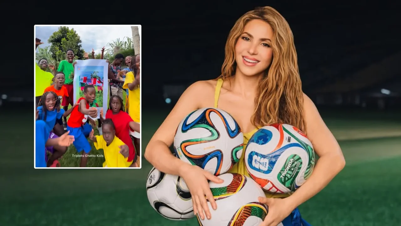 Ugandan Children React After Shakira's Invitation to the World Cup Final: This is What They Said