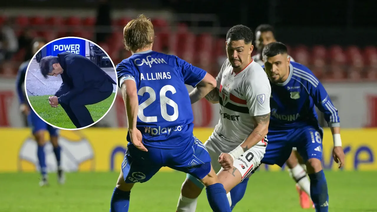 Millonarios deja escapar el triunfo ante Sao Paulo y hace cuentas en Copa Sudamericana