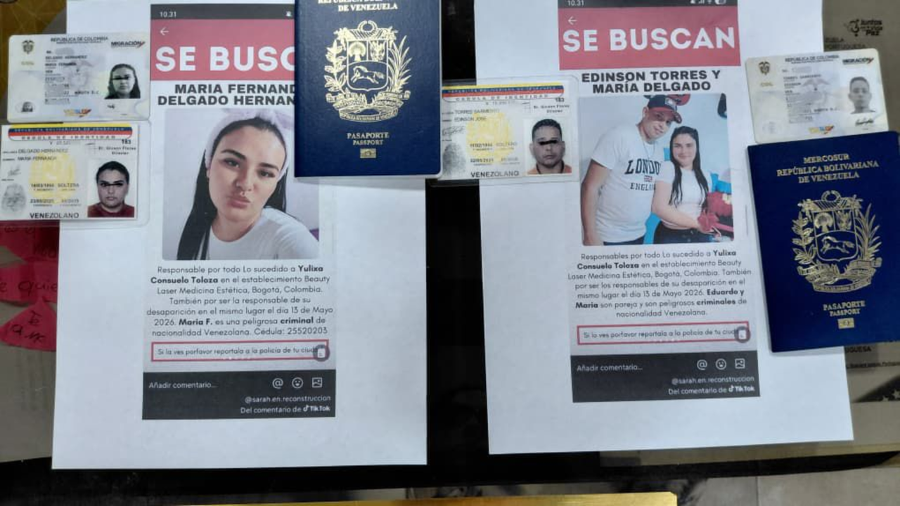 Venezuela imputó a los presuntos asesinos de Yulixa Toloza: jueza los iba a dejar libres