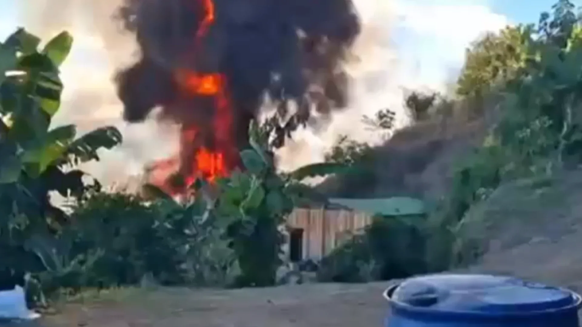 Destrucción de laboratorios en Nariño.