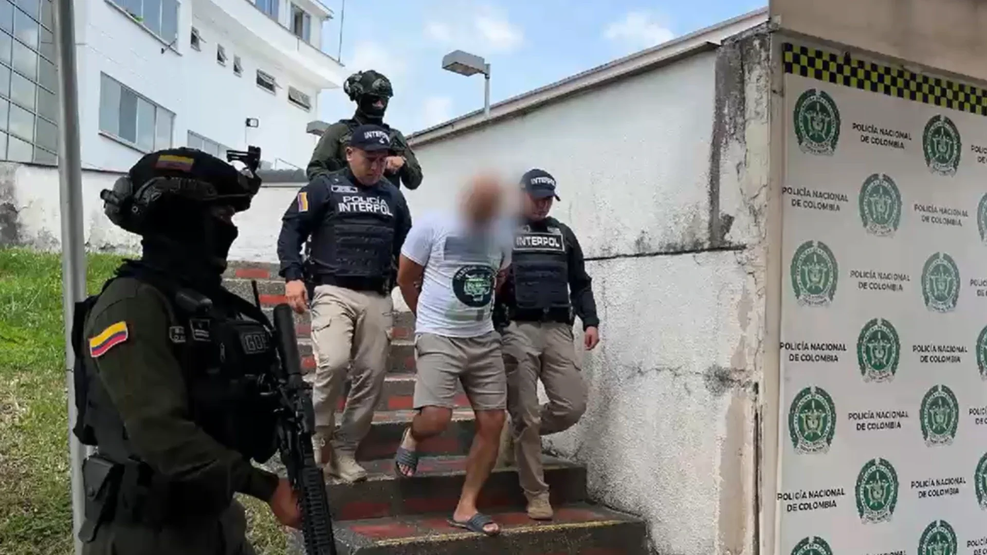 Capturado con circular roja de Interpol en Pereira.