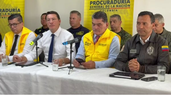 Mindefensa reporta riesgos en elecciones presidenciales: 32 municipios con afectación violenta y 38 con delitos electorales Mindefensa reporta riesgos en elecciones presidenciales: 32 municipios con afectación violenta y 38 con delitos electorales