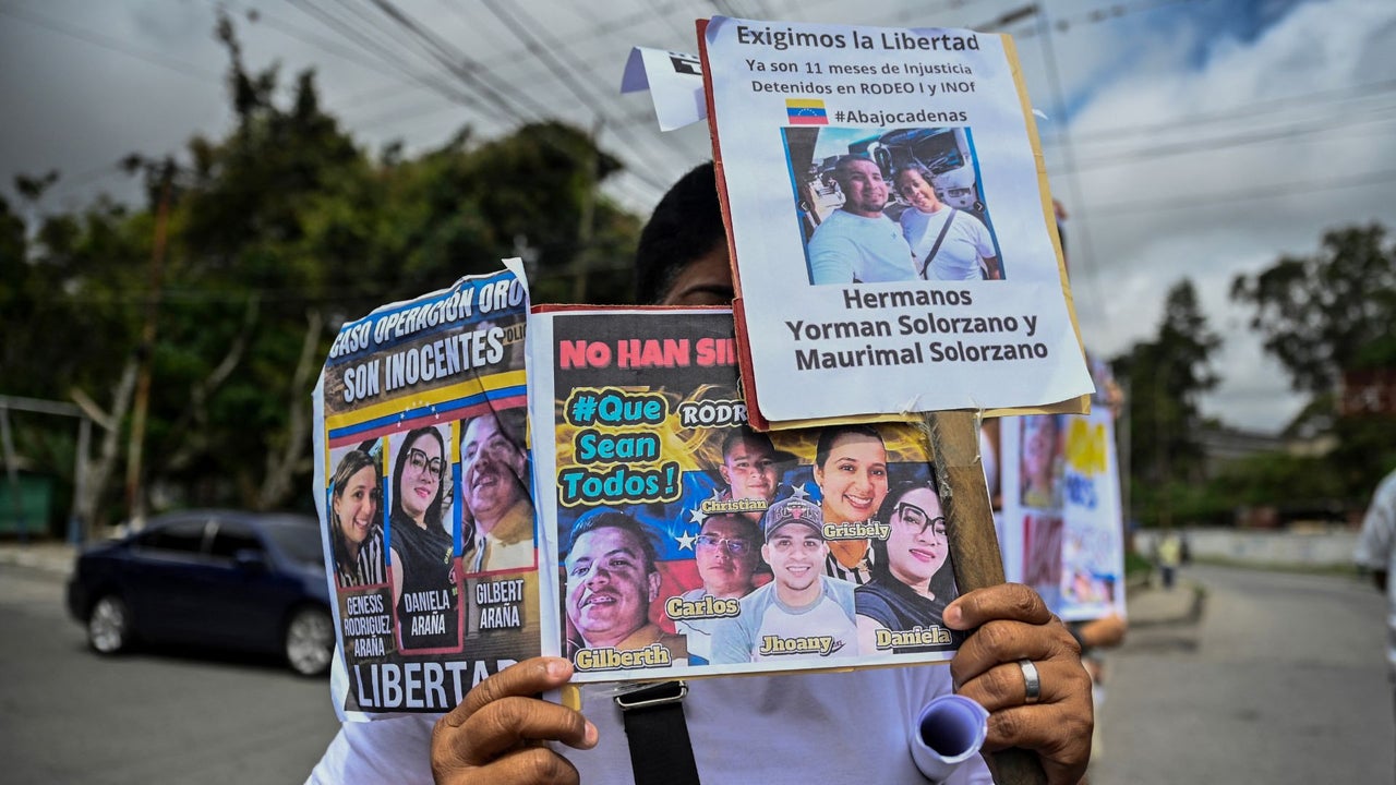 Ocho militares venezolanos liberados tras nueve años de prisión