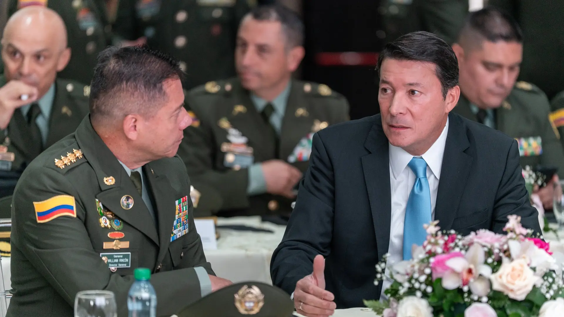 Registrador Nacional y director de la Policía
