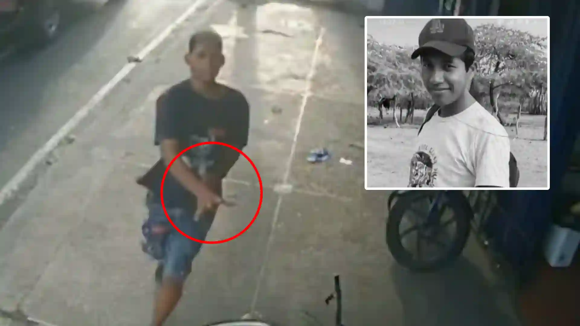 Video captó cómo ladrón apuñaló y mató a un domiciliario Wayúu en Barranquilla