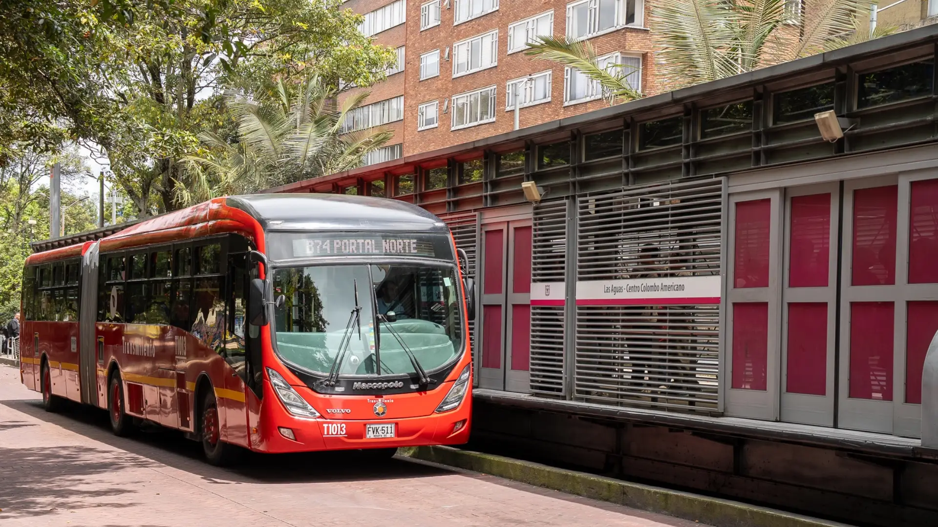 Transmilenio Las Aguas