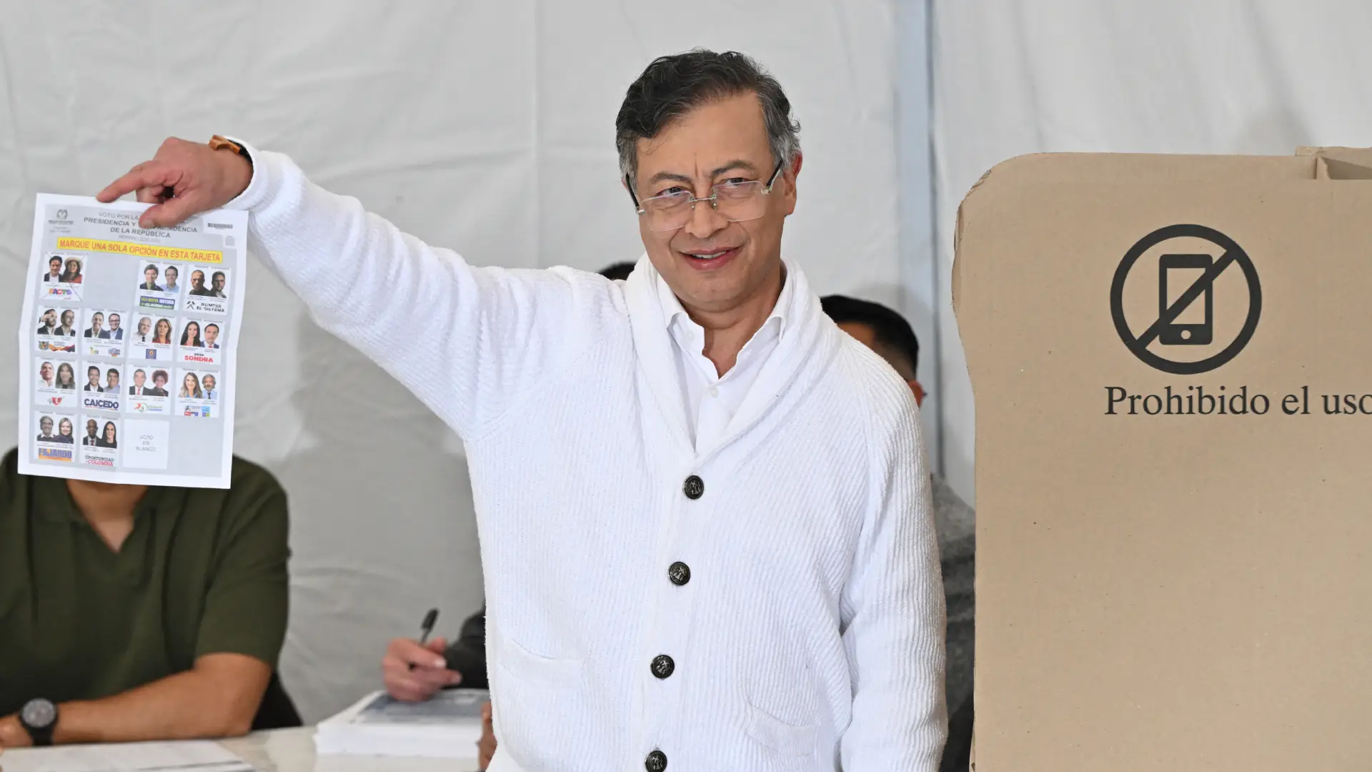 Presidente Petro voto divulgado