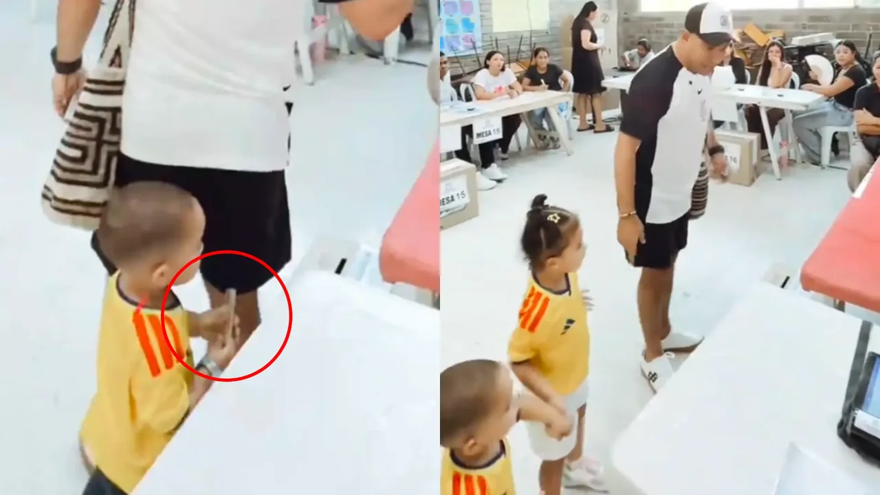 Viral: hijo de concejal dejó a su papá sin cédula tras meterla en la urna de votación