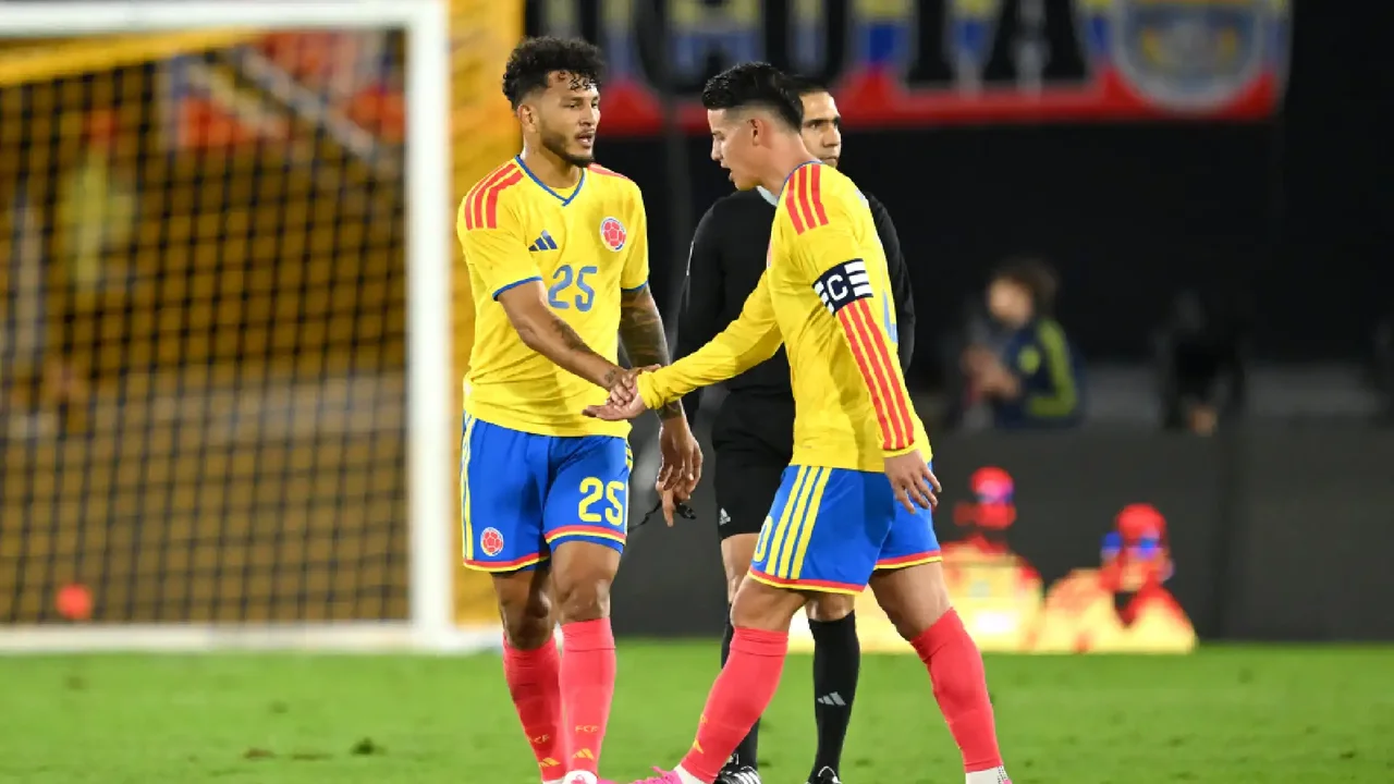 Cover image for Gran asistencia de James y definición al ángulo de Luis Suárez para el tercer gol de Colombia a Costa Rica