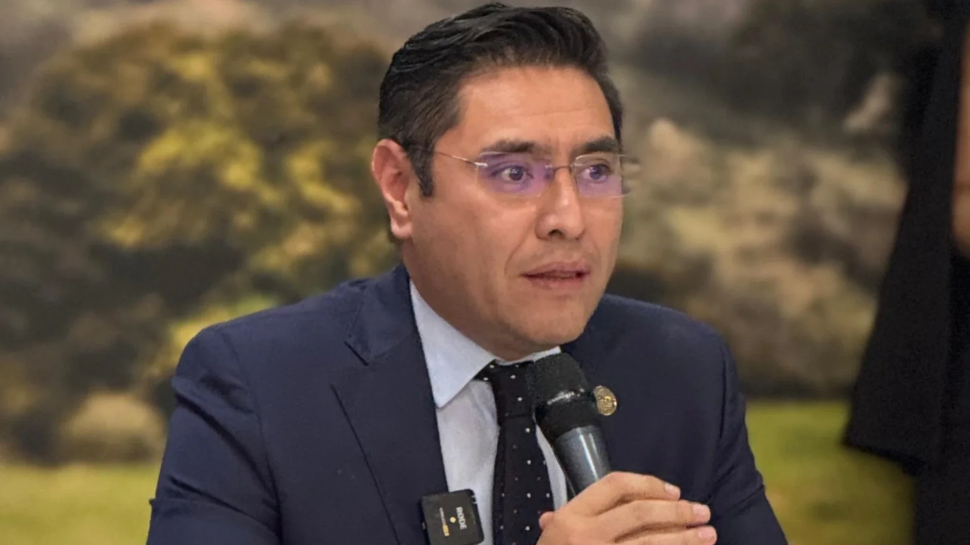 Presidente del CNE, Cristian Quiroz.