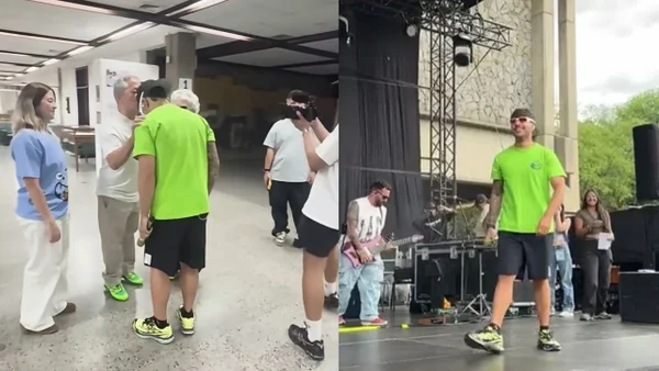 Insólito: Feid apareció cantando en las instalaciones de la Universidad de Antioquia Insólito: Feid apareció cantando en las instalaciones de la Universidad de Antioquia