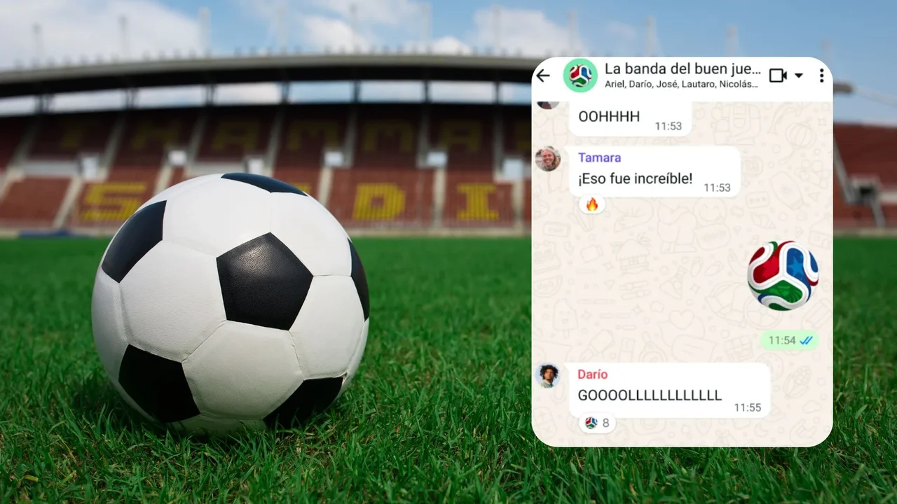 Cover image for Así puede desbloquear el balón del Mundial en la app de WhatsApp: aquí los detalles