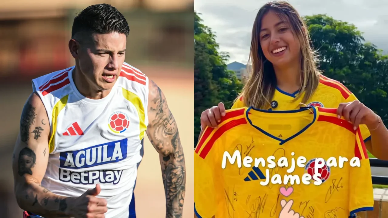 James Rodríguez le respondió a Antonella Petro: le prometió la foto y su camiseta