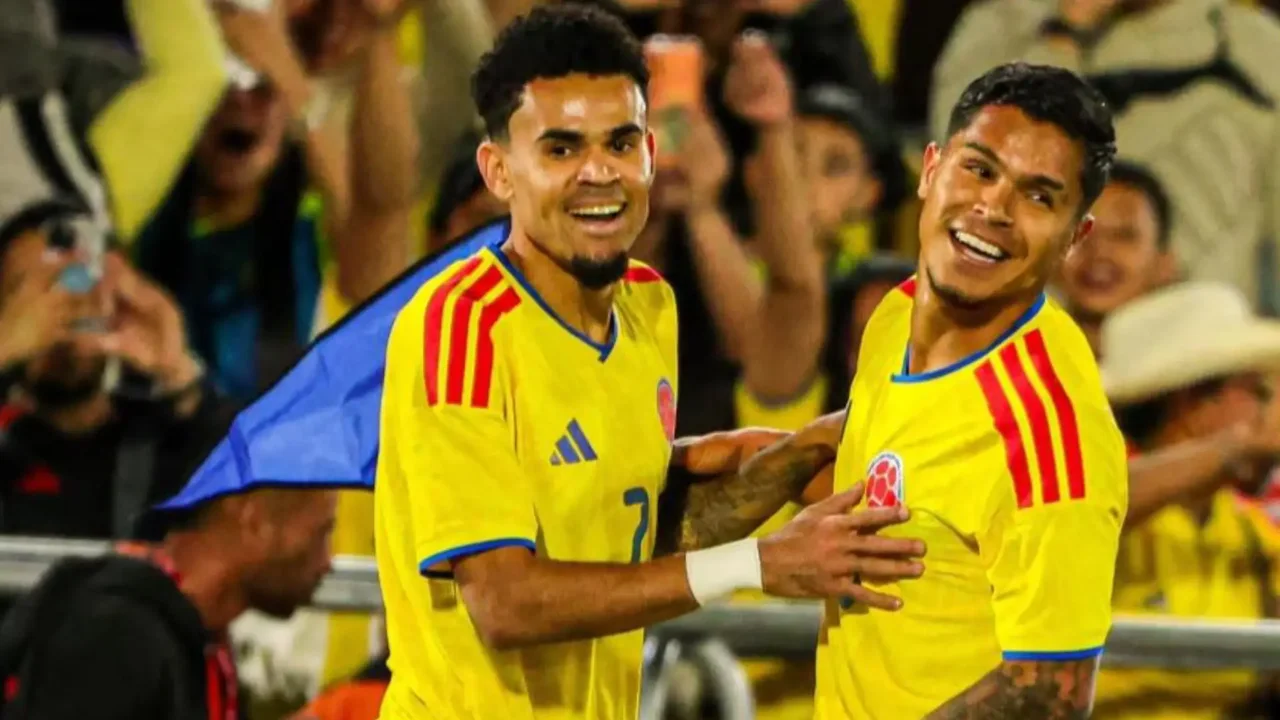 Cover image for Colombia vence 2-0 a Jordania en su último amistoso antes del Mundial