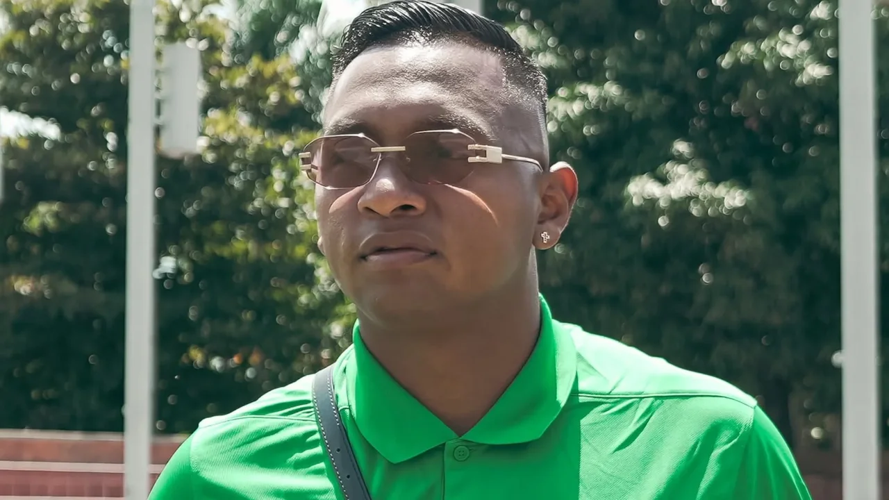 Alfredo Morelos se pronunció tras errar el penal en la final con Atlético Nacional