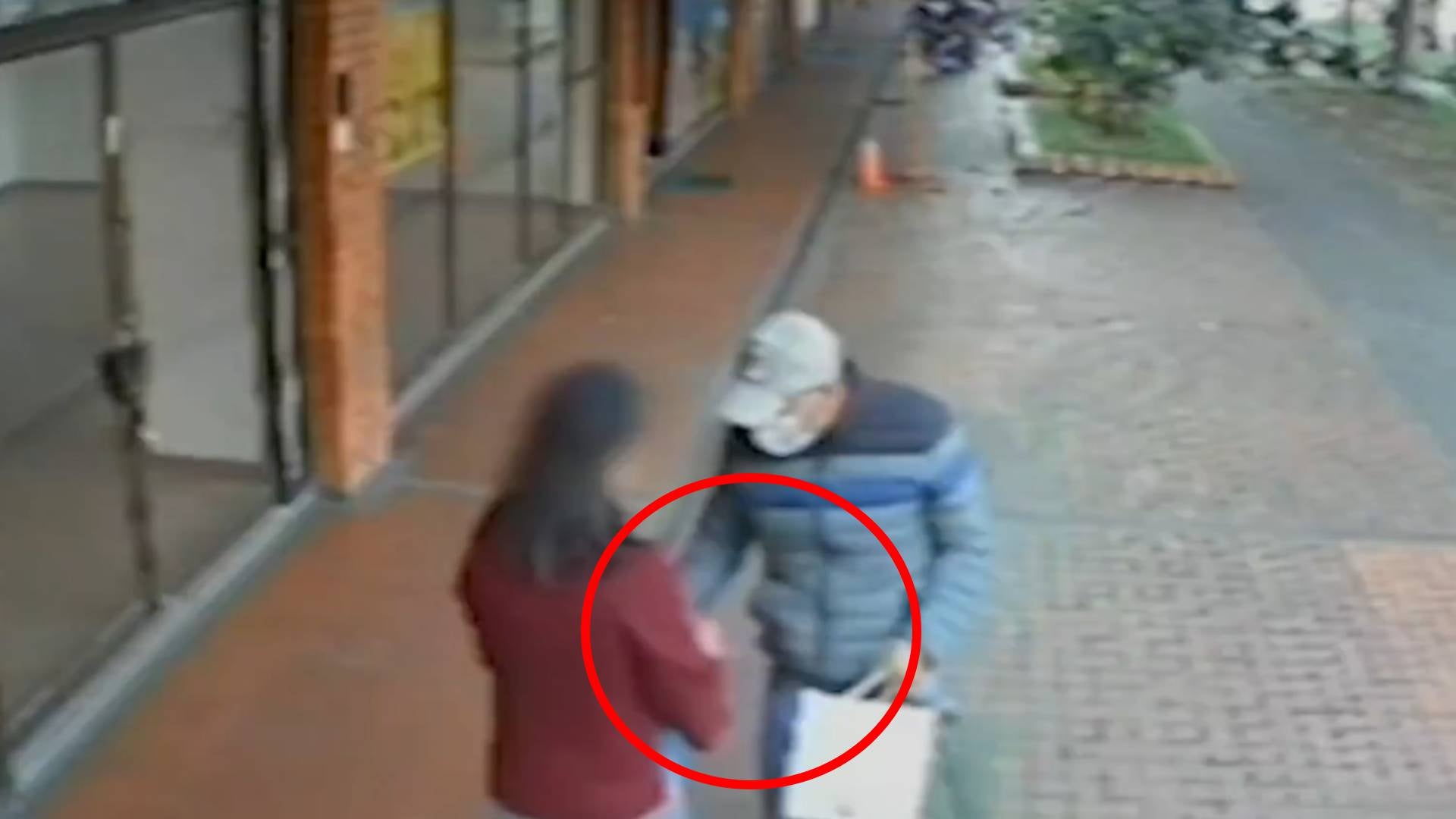 Robo a mujer en Bogotá