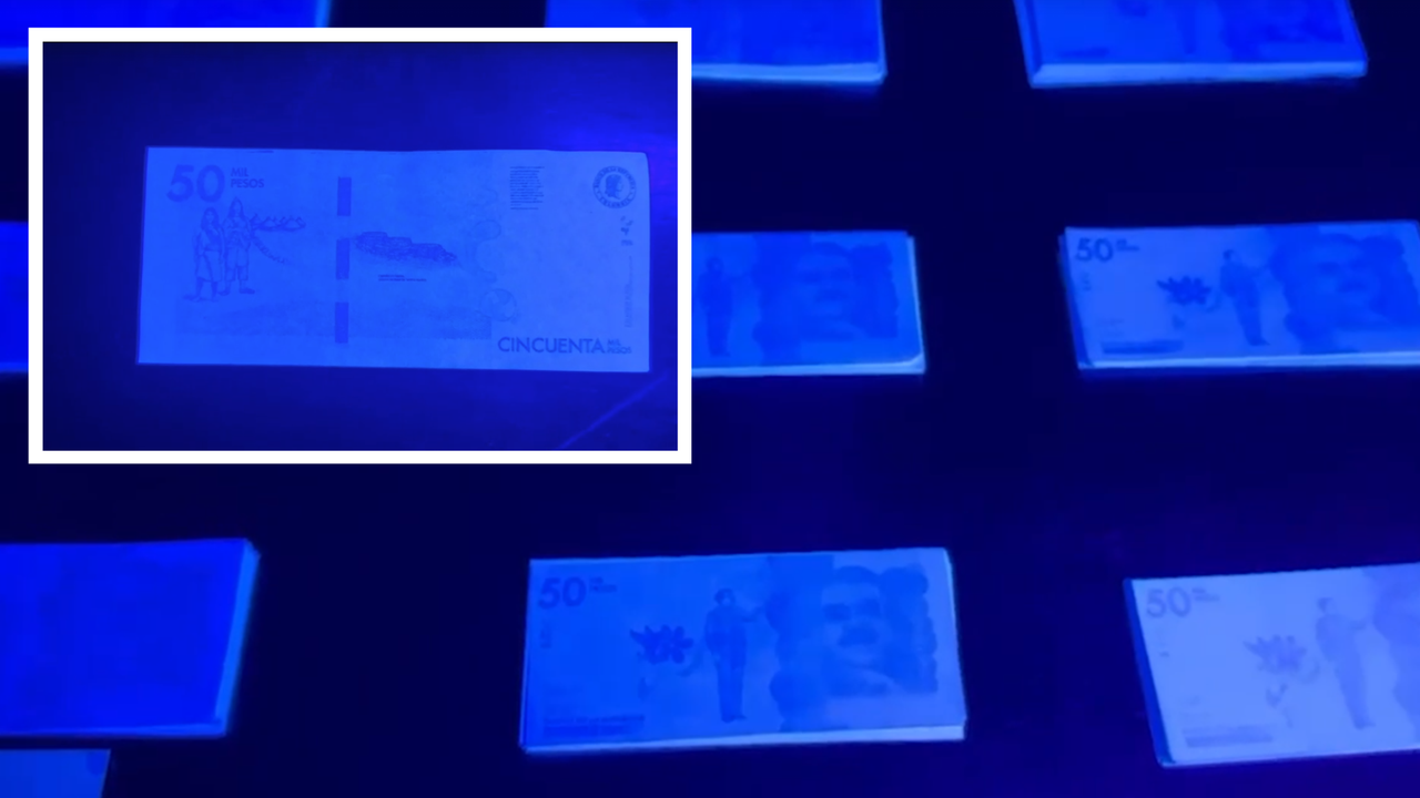 Incautan material con el que planeaban fabricar casi 150 millones en billetes falsos