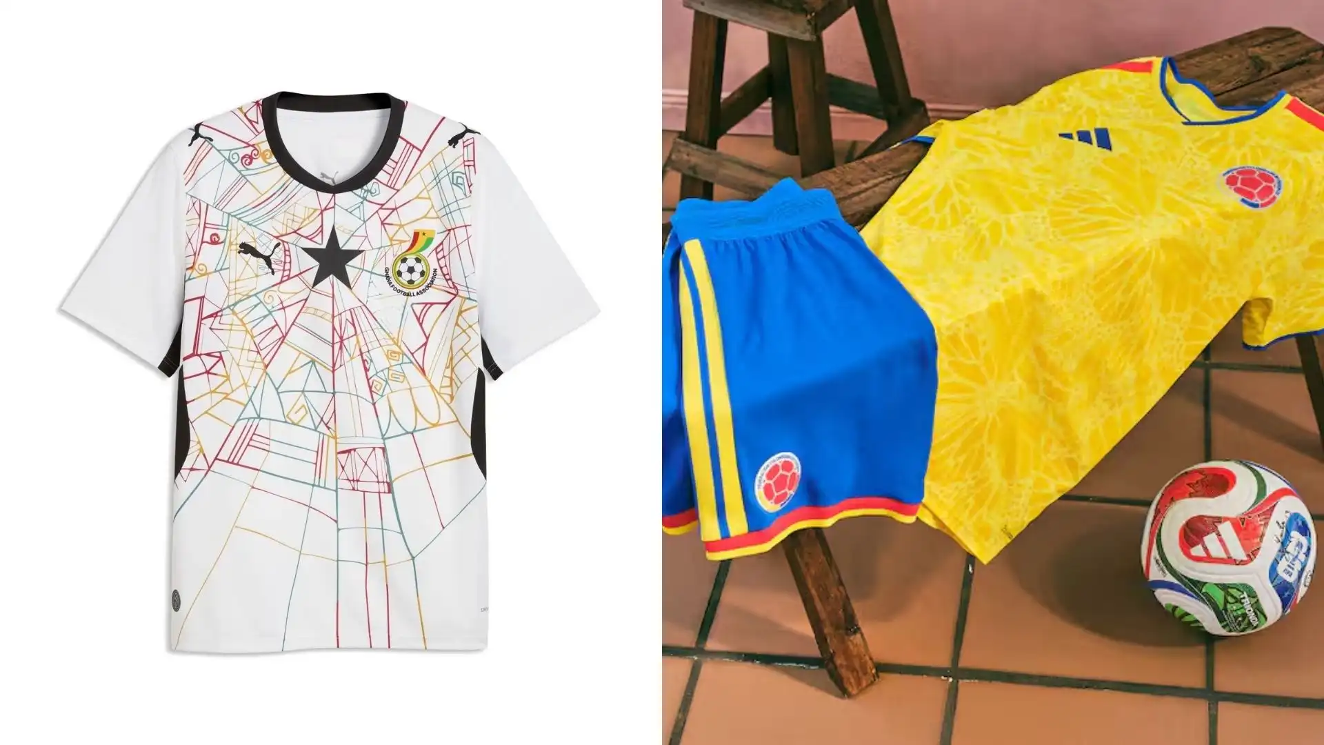 The Athletic eligió las mejores camisetas del Mundial y Colombia sorprendió en la lista
