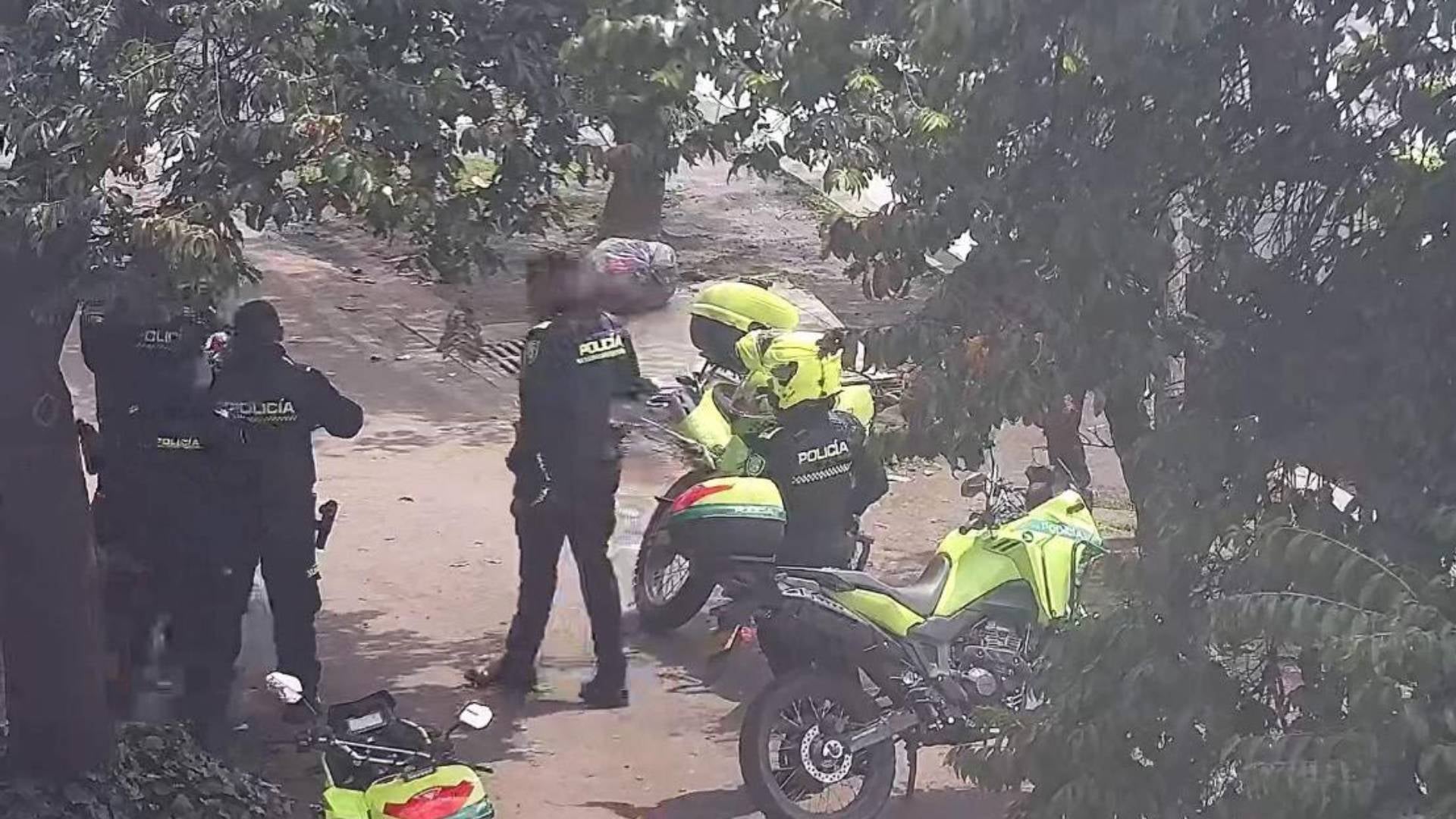 Fleteros capturados en Bogotá