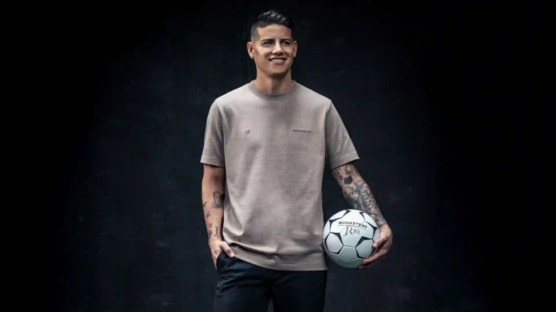 ‘JR10 Legend’, la alianza de Monastery con James Rodríguez con fines benéficos