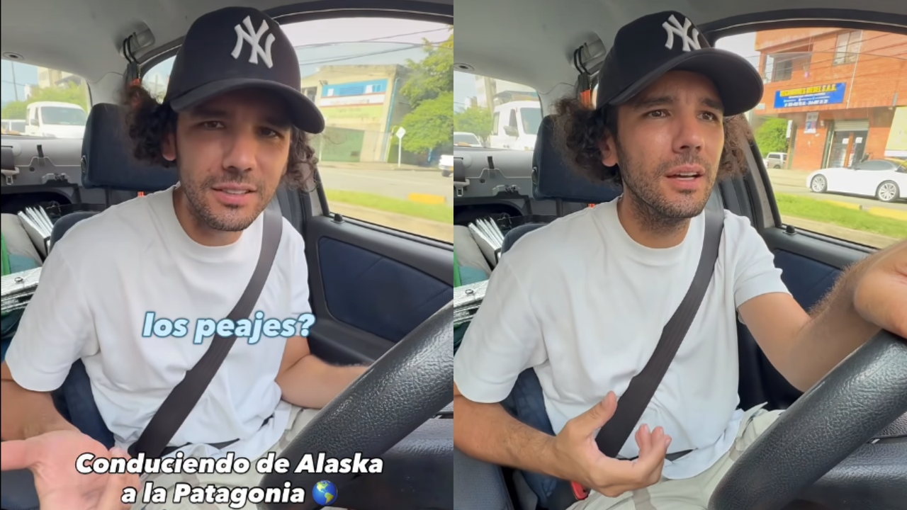 Viajero que ha recorrido medio mundo en carro se quejó de los peajes y la manera de conducir en Colombia