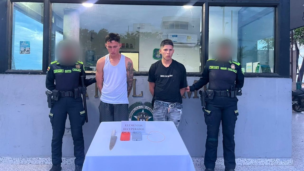 Presuntos responsables de millonario robo en Cartagena se lanzaron a una laguna para escapar de la Policía