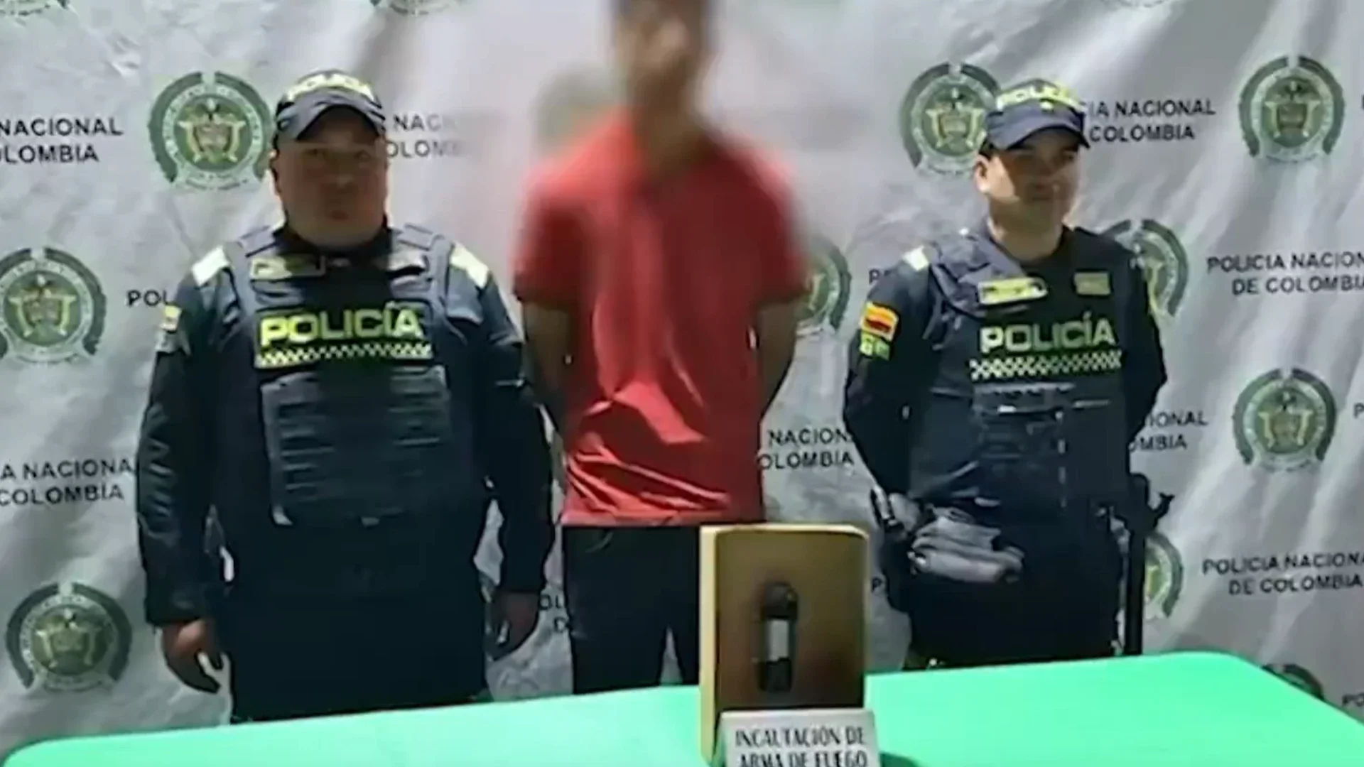 Aprehenden a joven con una granada en Bogotá.