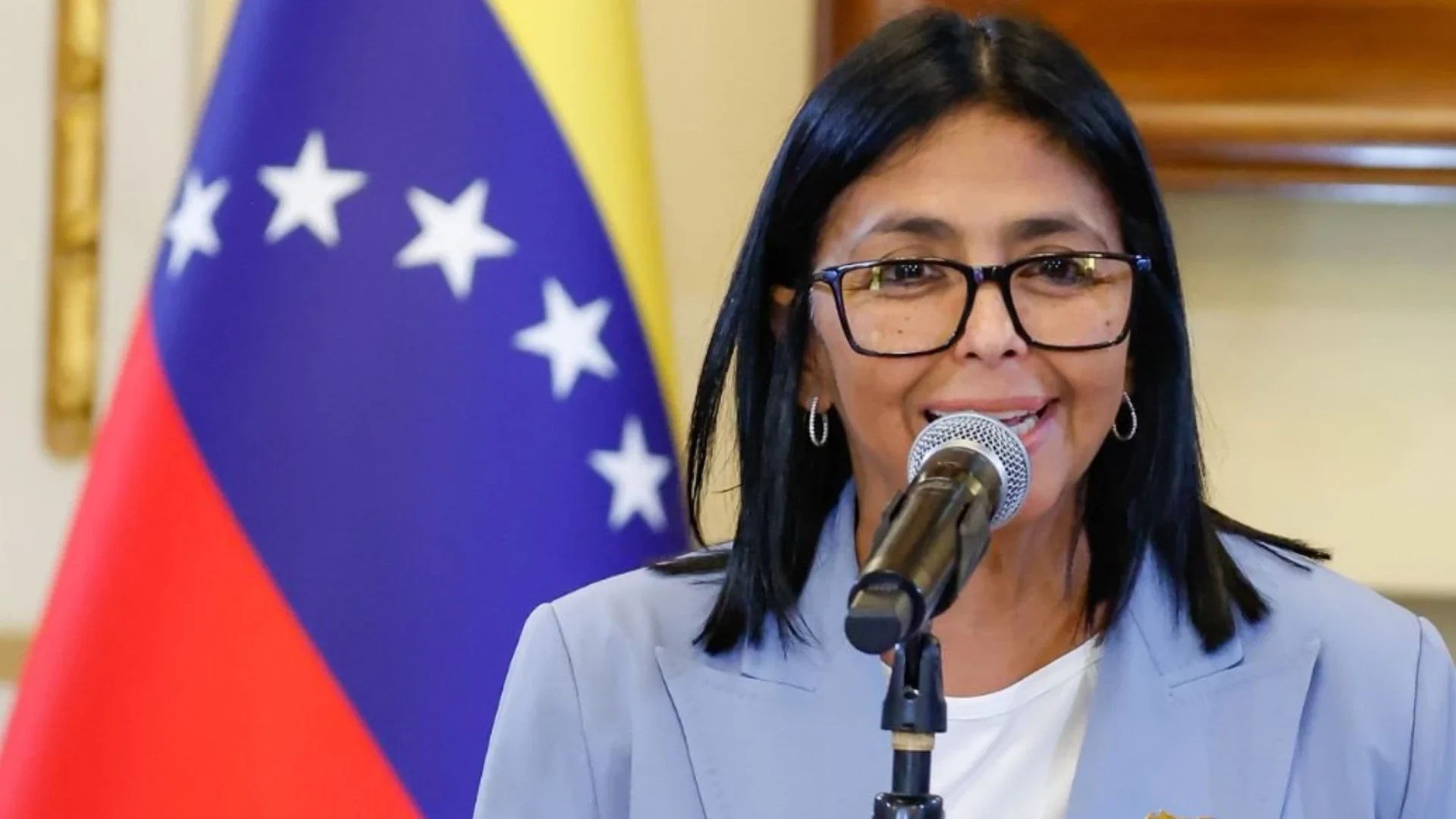 Delcy Rodríguez.