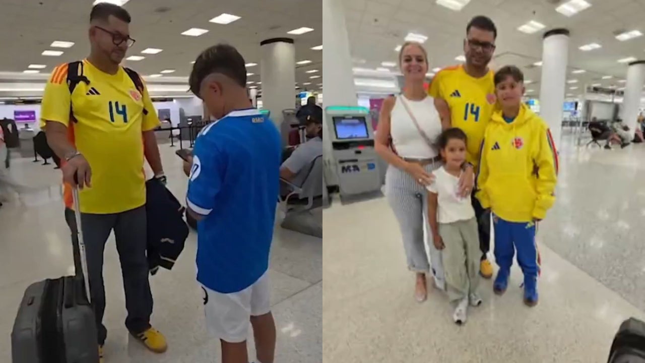 La emocionante sorpresa de un padre: llevó a su hijo al Mundial sin que lo supiera