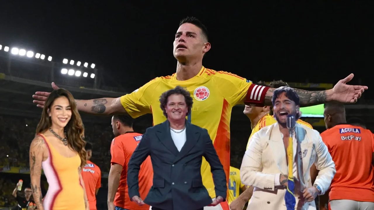 ¡Modo fútbol! Artistas ya se pusieron la tricolor para apoyar a la Selección Colombia en su debut mundialista